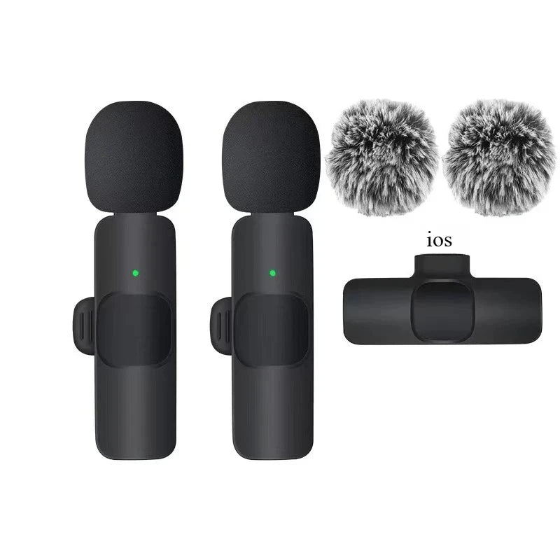 Wireless Lapel Microphone for Mobile