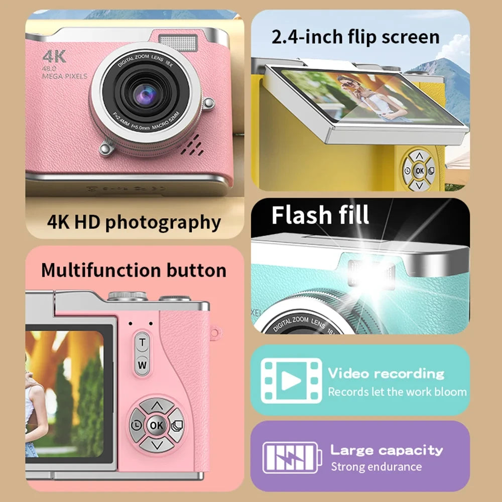Portable HD Travel Camera