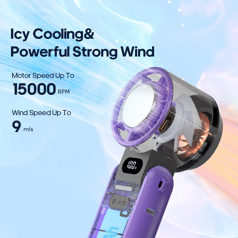 Portable Foldable Handheld Cooling Fan