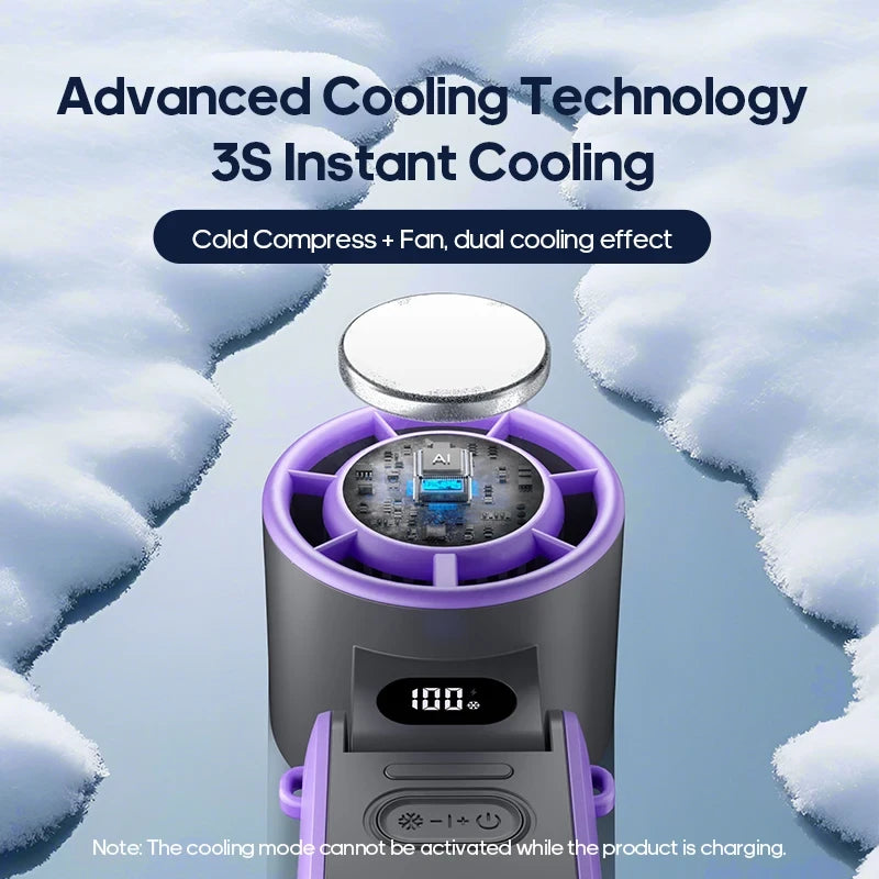 Portable Foldable Handheld Cooling Fan