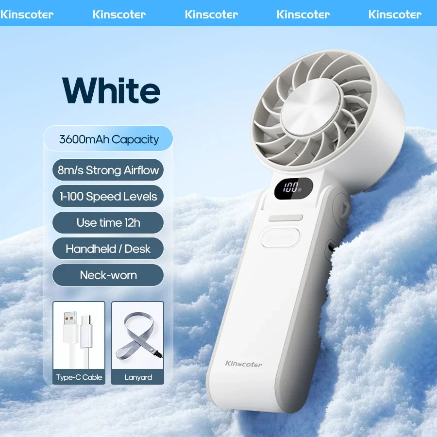 Portable Foldable Handheld Cooling Fan