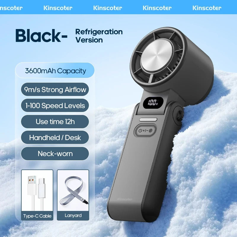 Portable Foldable Handheld Cooling Fan