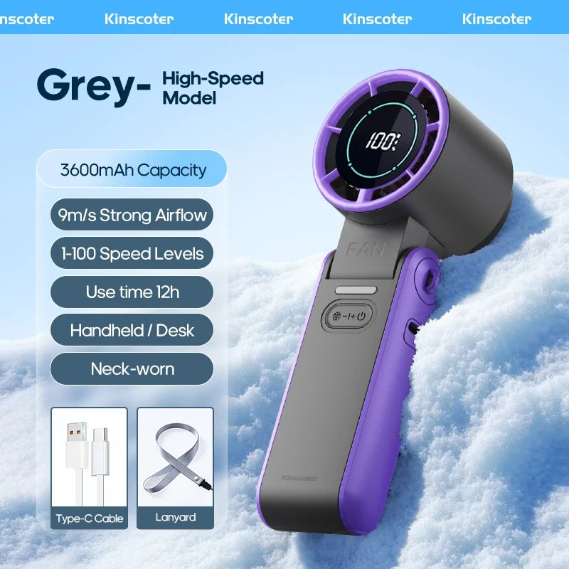 Portable Foldable Handheld Cooling Fan