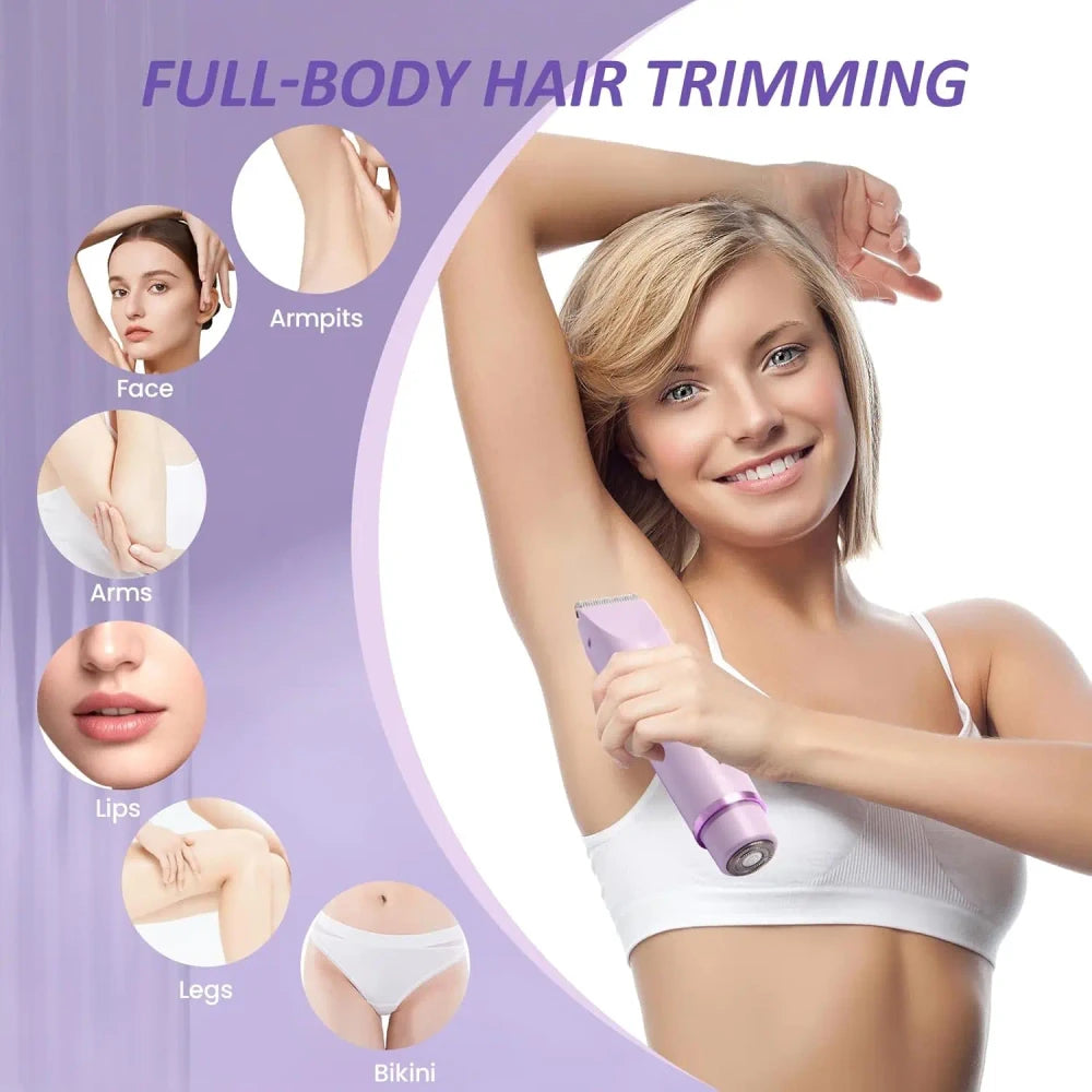 Two-in-One Electric Bikini Shaver