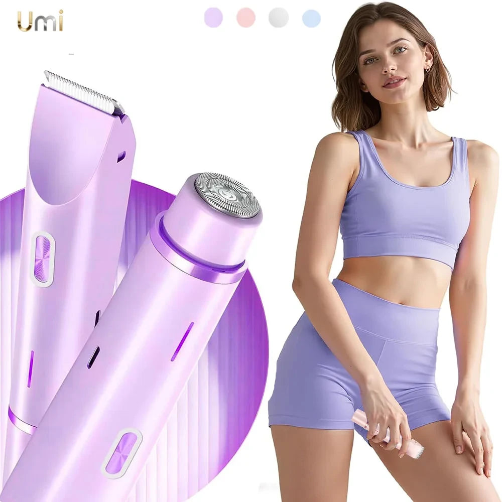 Two-in-One Electric Bikini Shaver