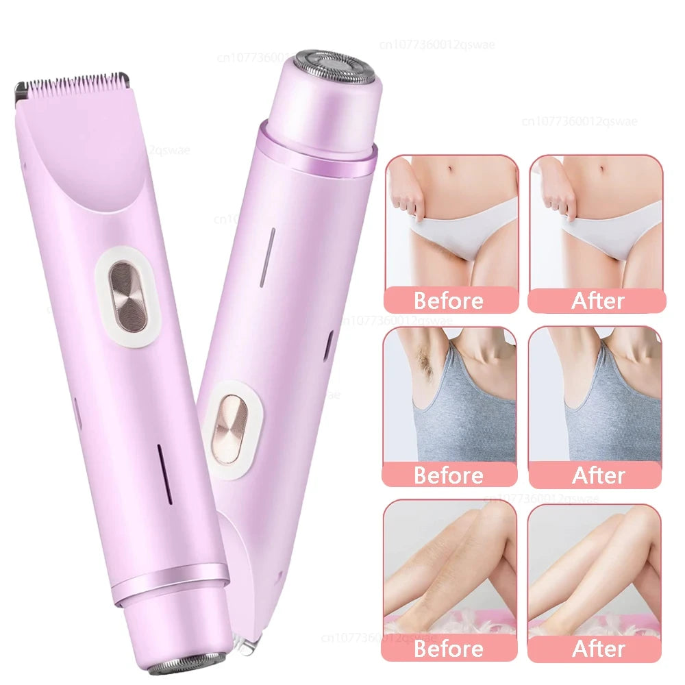 Two-in-One Electric Bikini Shaver
