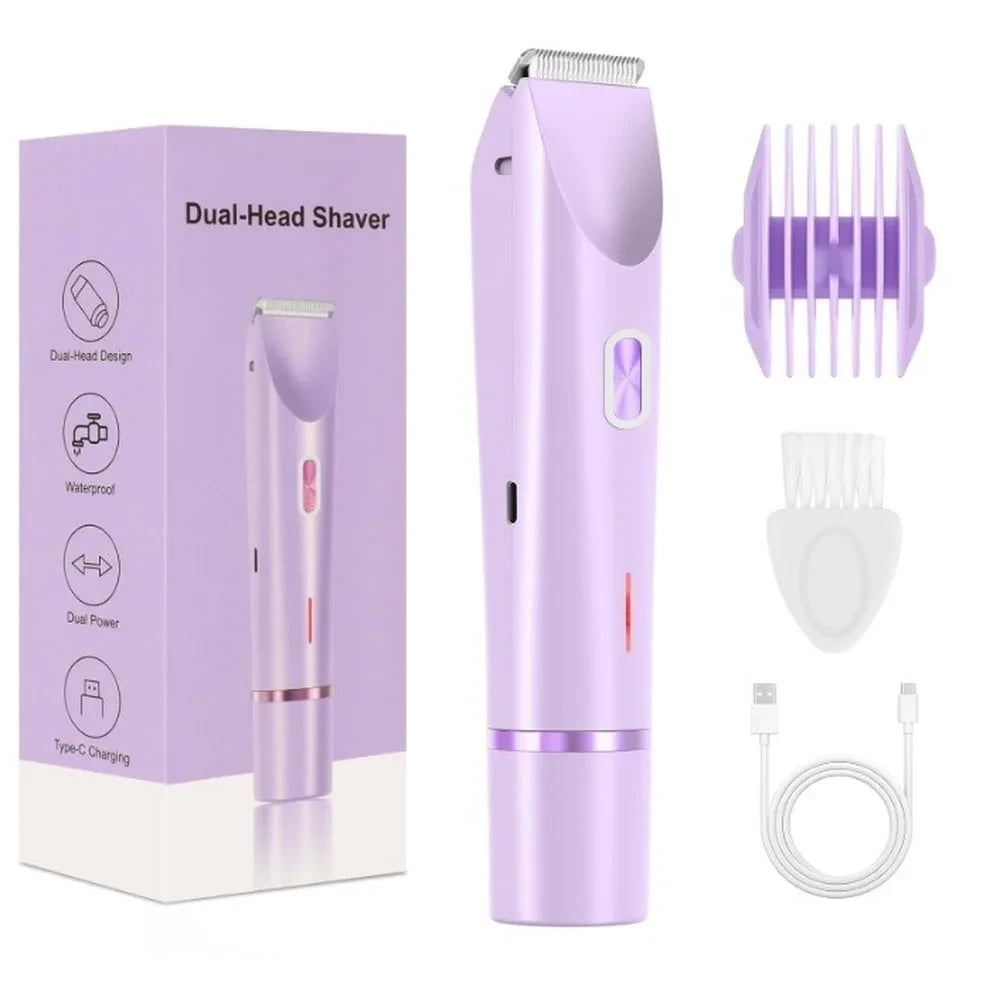 Two-in-One Electric Bikini Shaver