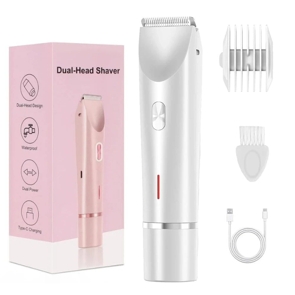 Two-in-One Electric Bikini Shaver