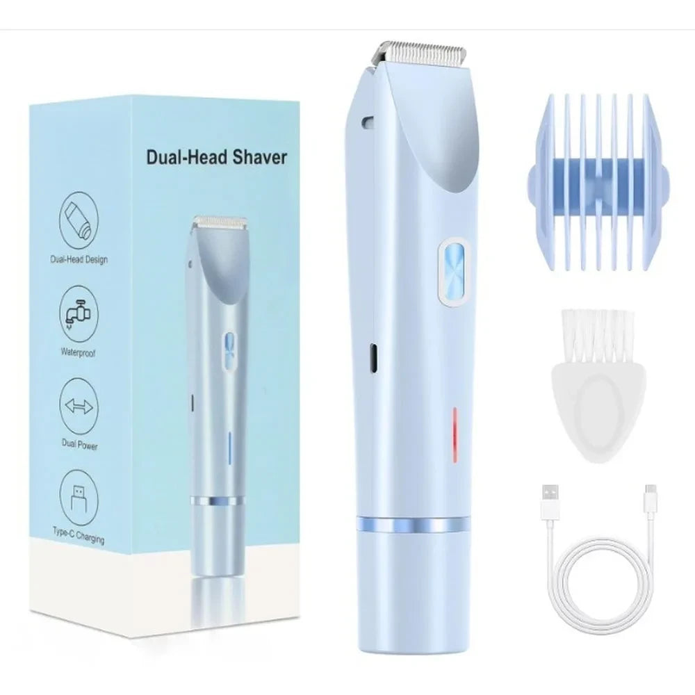 Two-in-One Electric Bikini Shaver